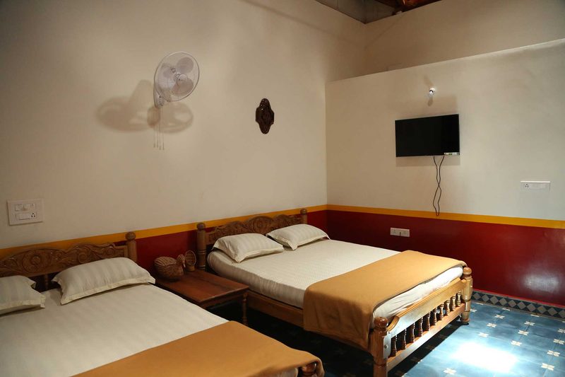 Rooms with modern amenities