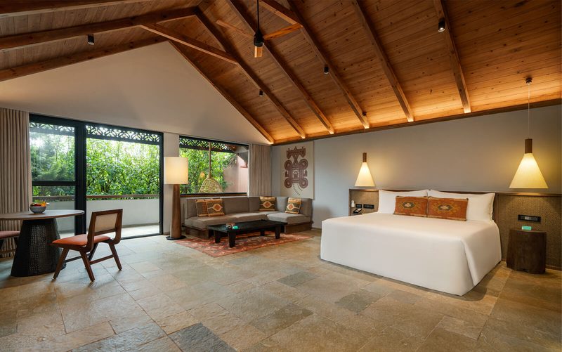 Forest Cottage bedroom.