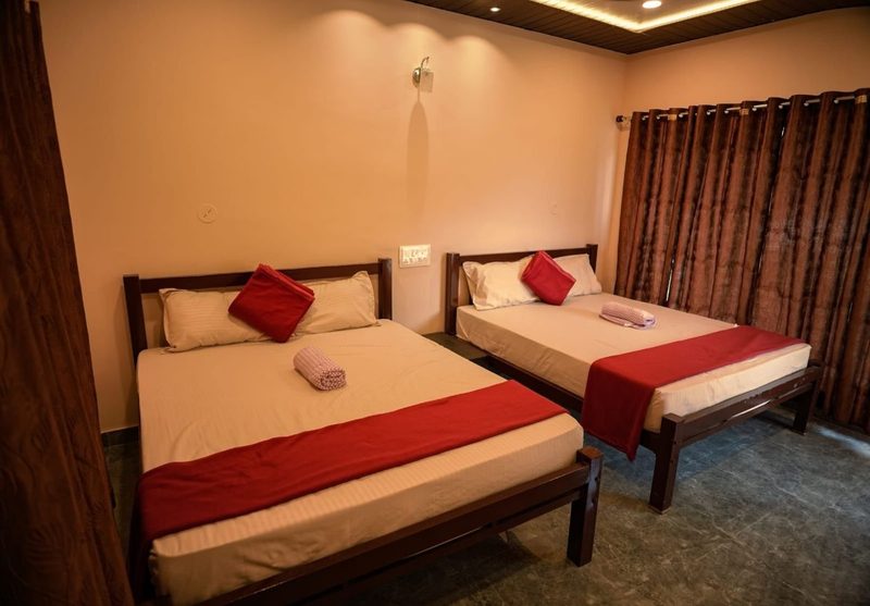 Deluxe room at Dandeli Ideals