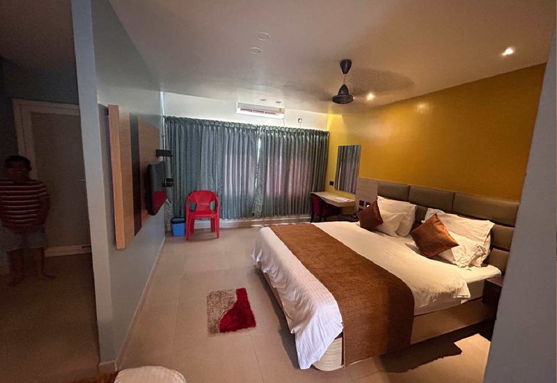 Executive Family AC Room at Hotel OM International Gokarna