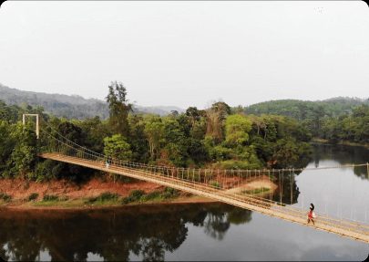 Official gallery accommodation image for a nature-filled stay at ByneKaadu Resort in Kalasa.