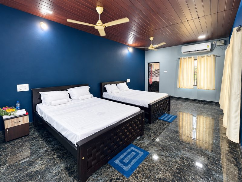 Family room at Lopez Paradise Homestay in Honnavar