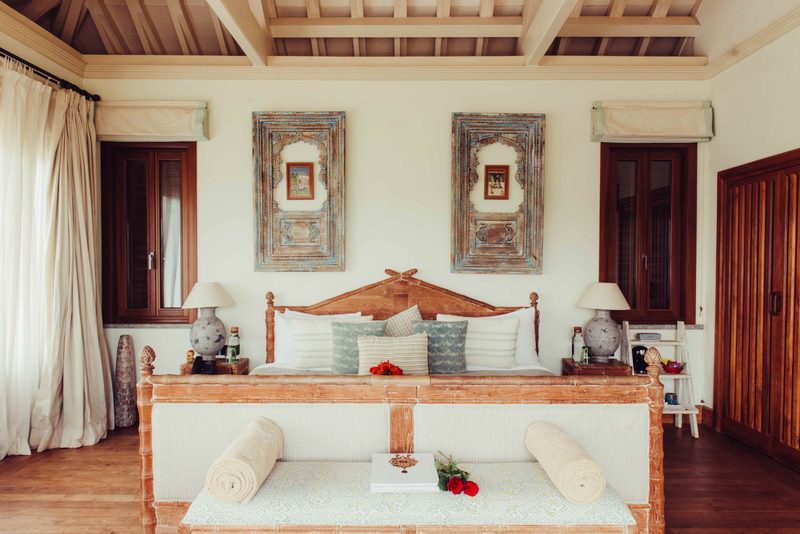 Green sea view room
