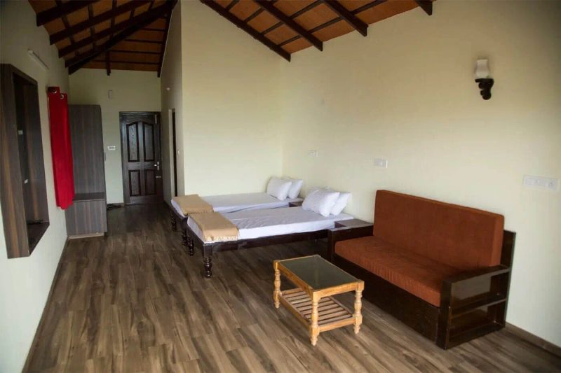 Cottage room interior