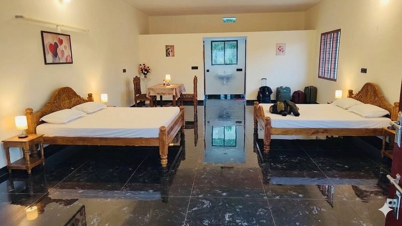 Private room for couples at Coffee Ghiri Homestay