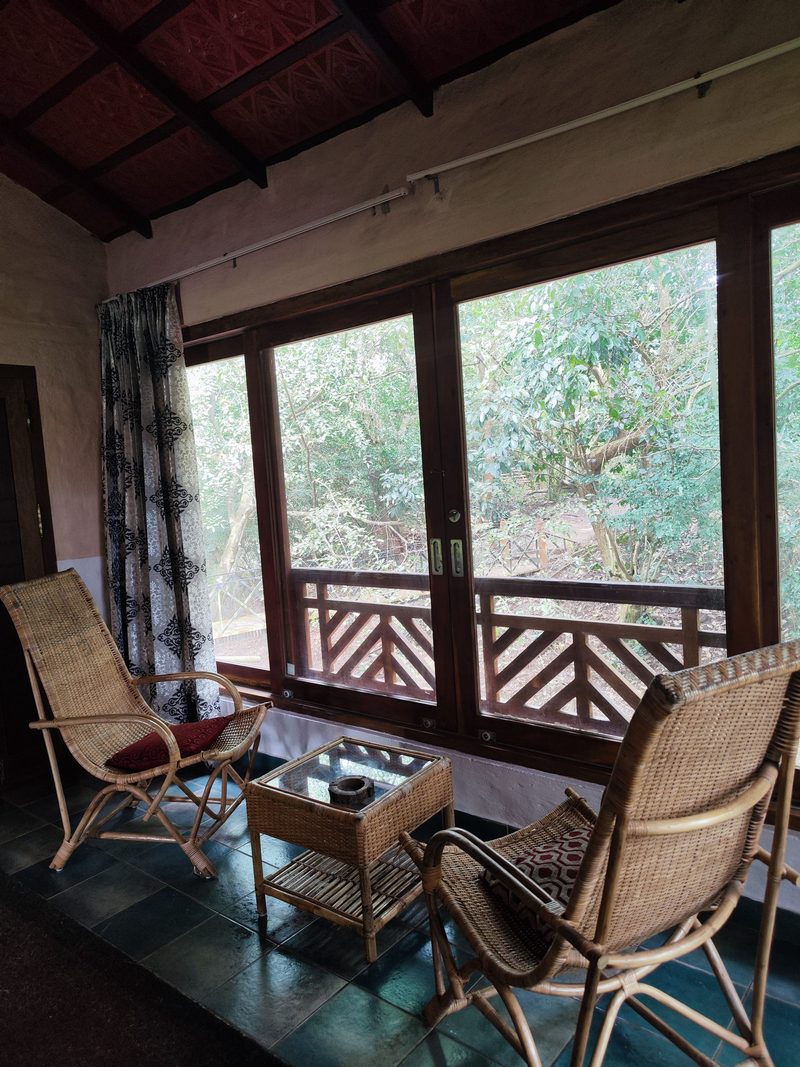 Hazel room inside seating area