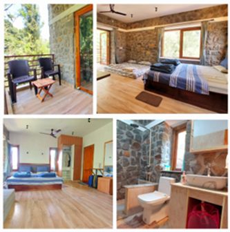 Room with balcony