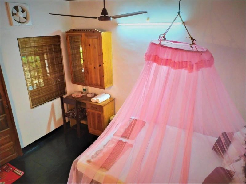 Standard Double Room bed canopy