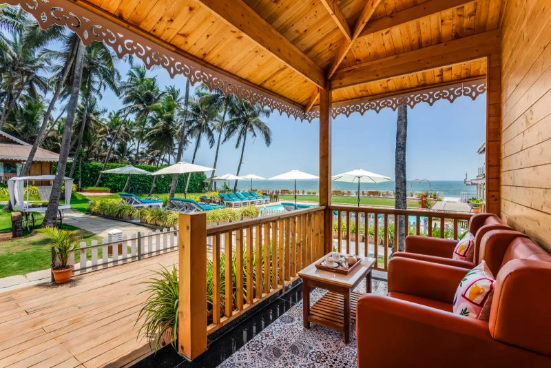 Presidential Suite With Jacuzzi at La Cabana Beach & Spa, Ashwem, North Goa