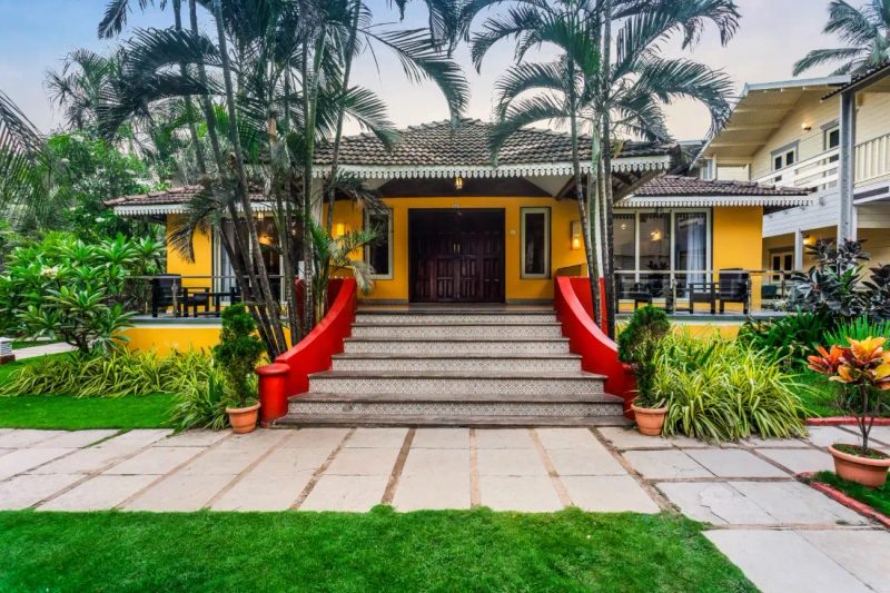 Portuguese 3 Bedroom Villa With Bathtub at La Cabana Beach & Spa, Ashwem, North Goa
