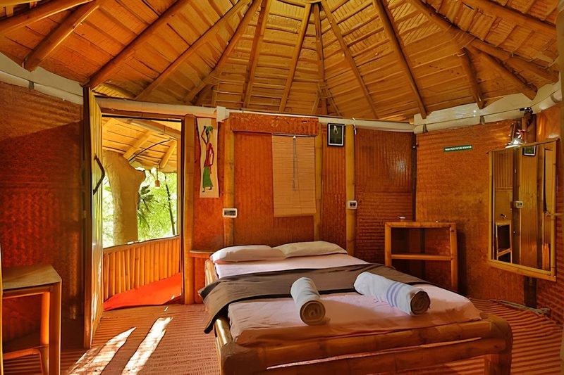 Bamboo Hut room
