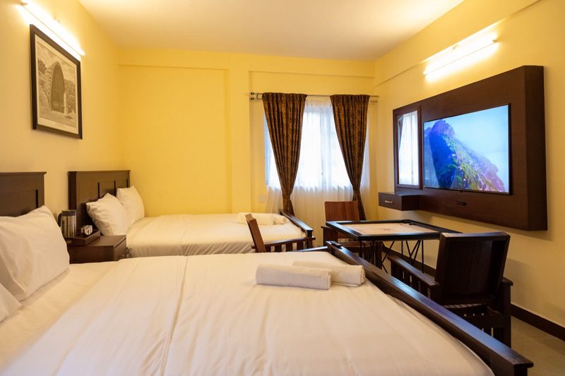 Premium family room with two king-size beds