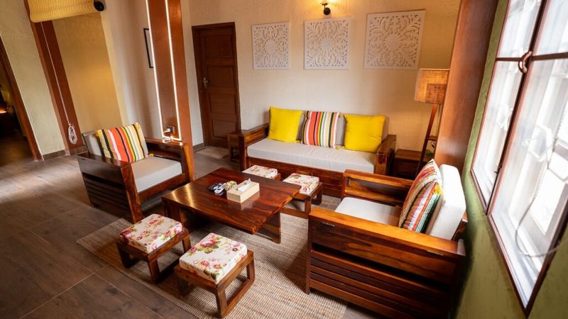 Family Room with Private Plunge Pool